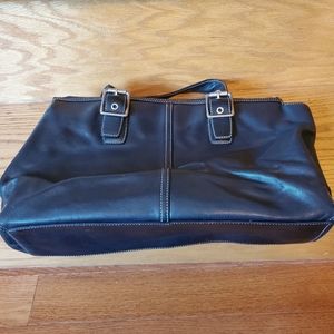 Leather Coach Bag